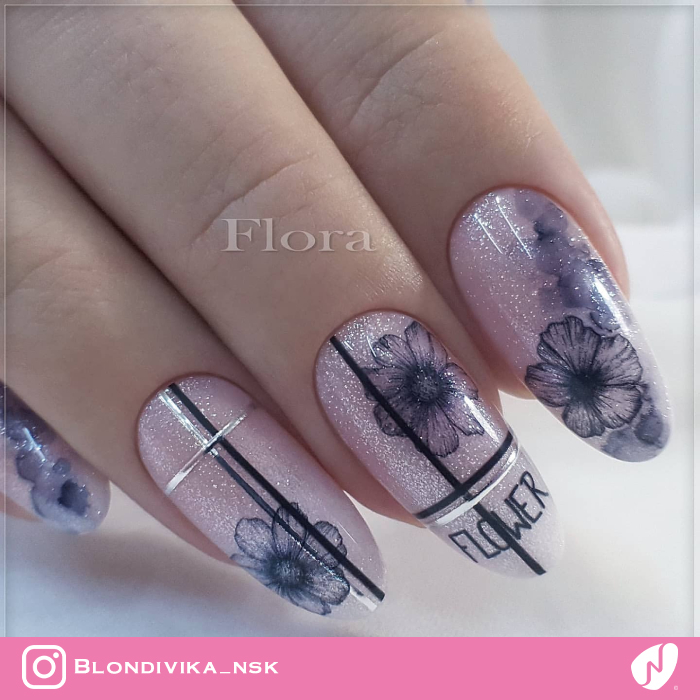 Encapsulate Floral Nails